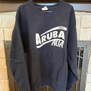 Men's Aruba Navy Blue Sweatshirt